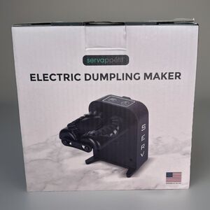 New Servappetit #D725 Black Electric Dumpling Maker
